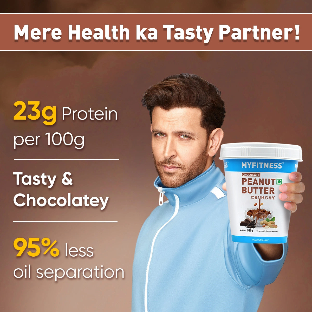 Chocolate Peanut Butter: Crunchy