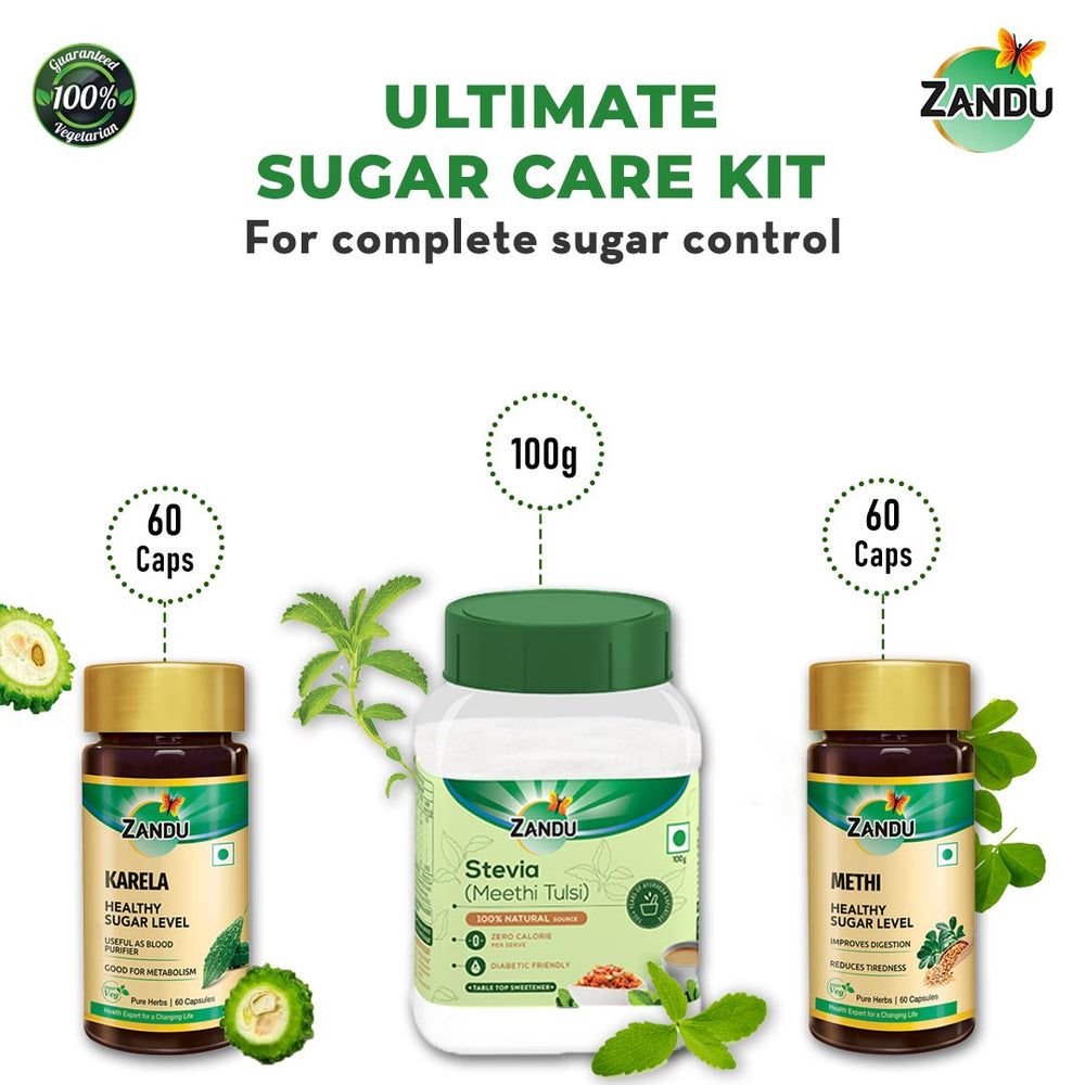 zandu natural sugar management kit