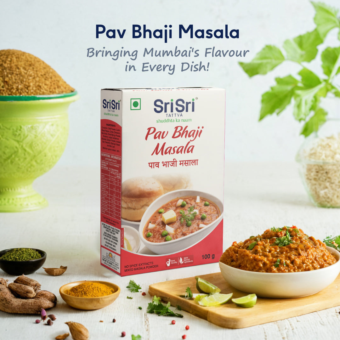 Sri Sri Tattva PAV BHAJI Masala - PUSHMYCART