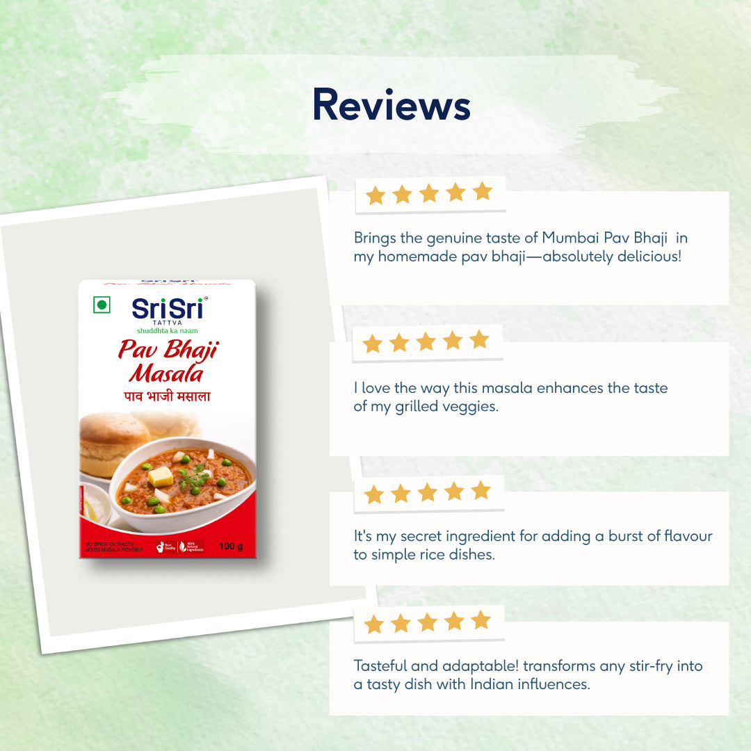 Sri Sri Tattva PAV BHAJI Masala - PUSHMYCART