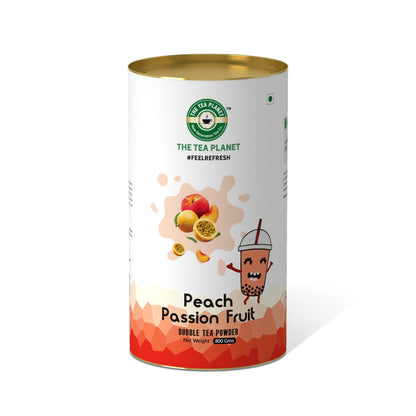 The Tea Planet Peach Passion Fruit Bubble Tea Premix