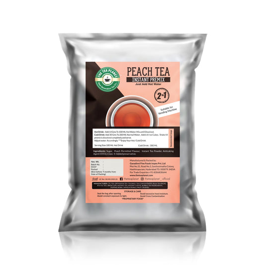 The Tea Planet Peach Instant Tea (HOT OR ICED)