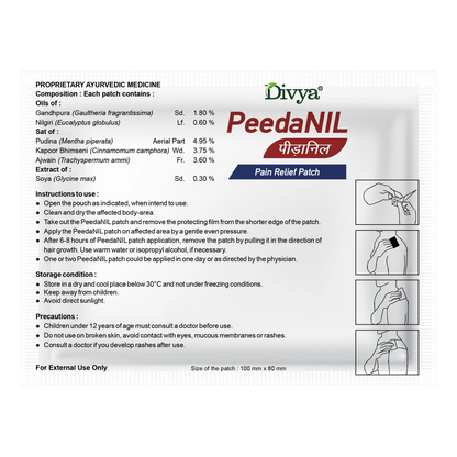 Peedanil Pain Relief Patch