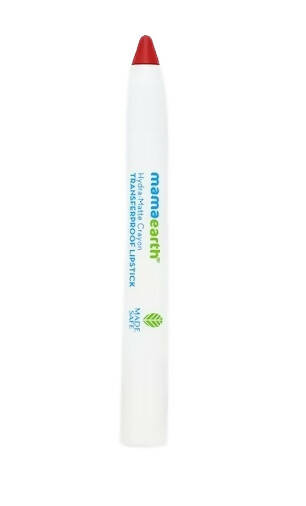Mamaearth Hydra|Matte Crayon Transferproof Lipstick Raspberry Red