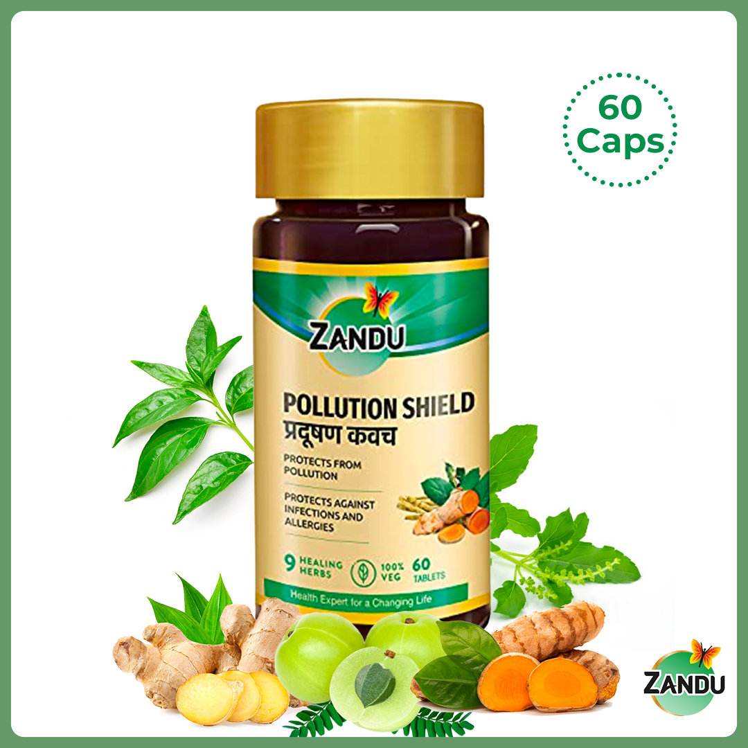 Zandu Pollution Shield Tablets