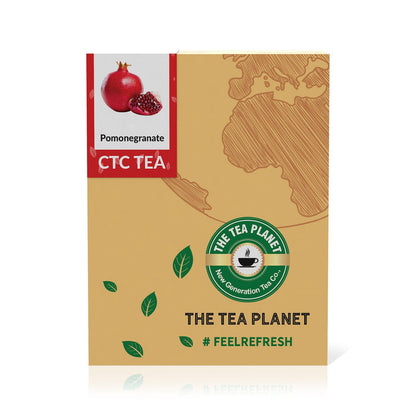 The Tea Planet Pomonegranate Flavored CTC Tea