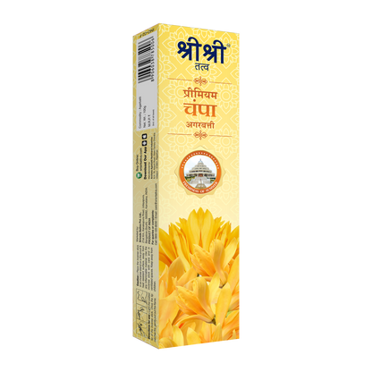 Sri Sri Tattva Premium Champa Incense Sticks For Pooja | 55 Agarbatti Sticks