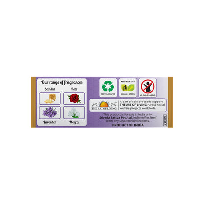 Sri Sri Tattva Premium Lavender Dhoop Cones