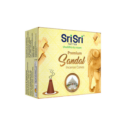 Premium Sandal Incense Cones For Pooja | 12 Dhoop Cones
