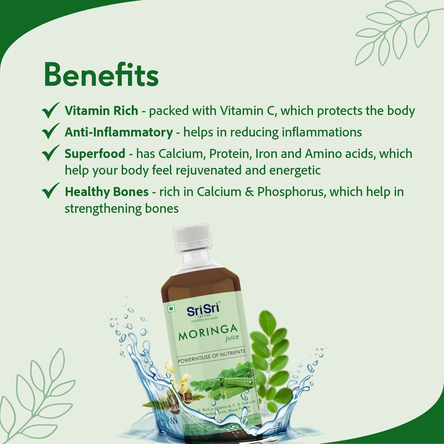 Sri Sri Tattva Moringa Juice