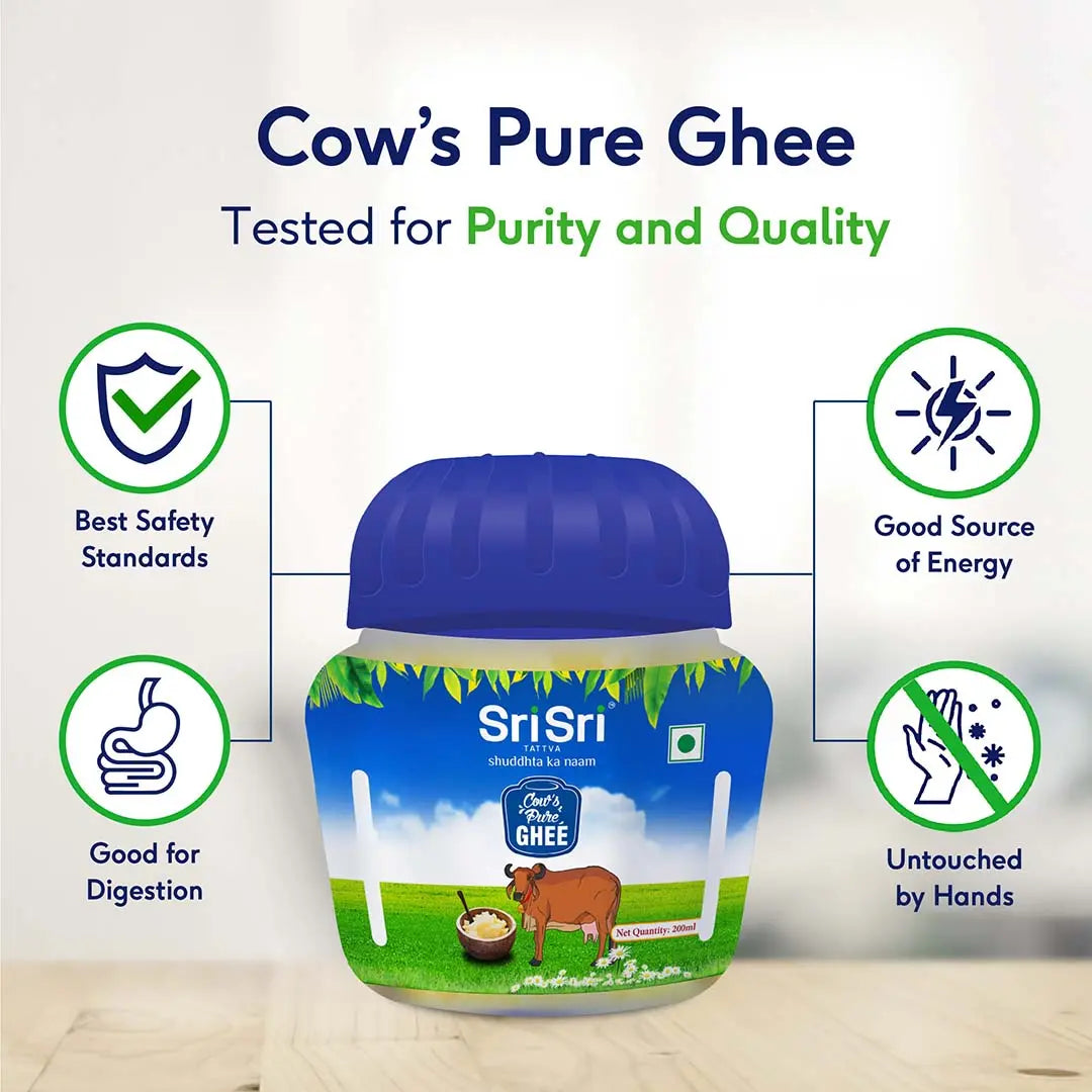 Sri Sri Tattva Cow Ghee - PUSHMYCART