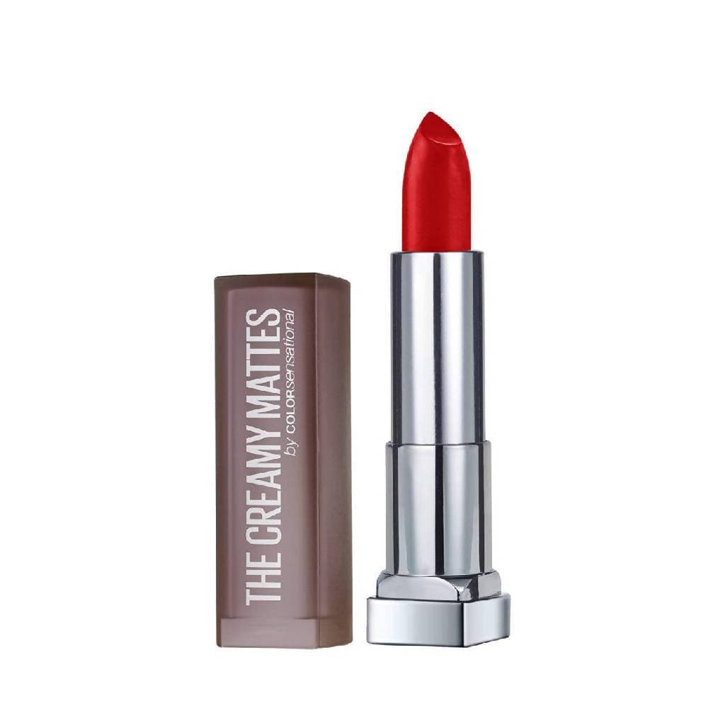 Maybelline New York Color Sensational Creamy Matte Lipstick / 640 Red Liberation