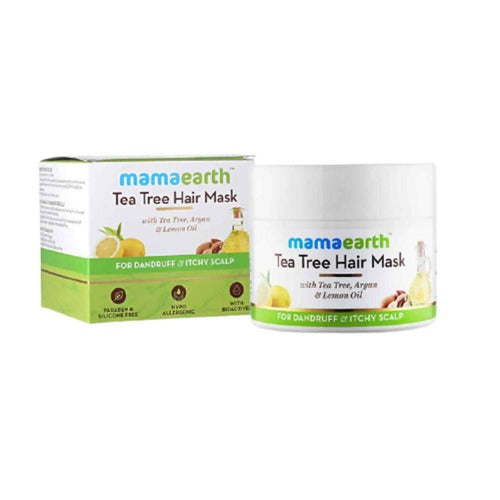 Mamaearth Tea Tree Hair Mask For Dandruff and Itchy Scalp