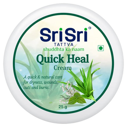 Sri Sri Tattva Quick Heal Cream 25g - PUSHMYCART