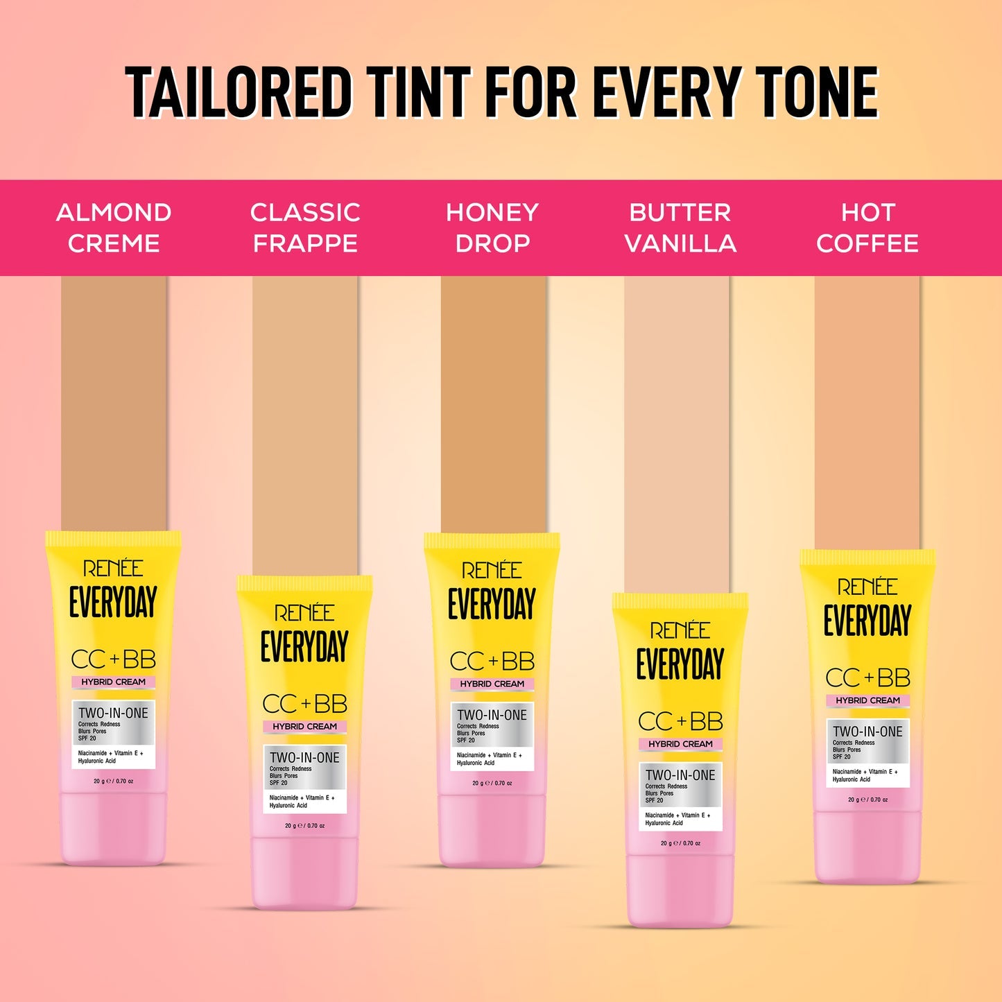 RENEE Everyday CC + BB Hybrid Cream