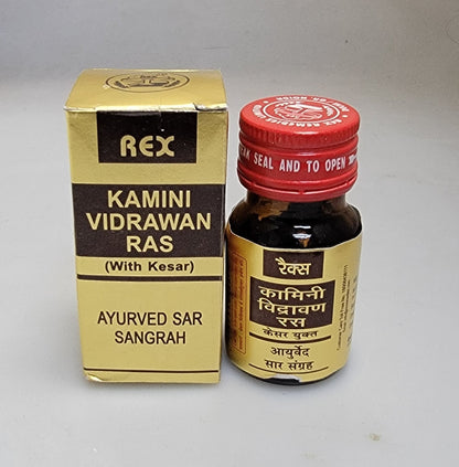 Rex Kamini Vidrawan Ras with Kesar Tablet