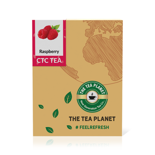 The Tea Planet Raspberry Flavored CTC Tea