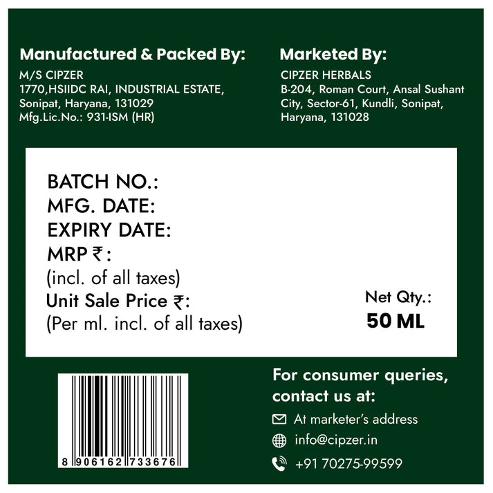 Raughan-E-Zaitoon 50 ML