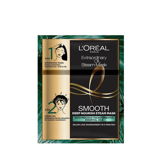 L'Oreal Paris Extraordinary Oil Smooth And Deep Nourishing Steam Mask