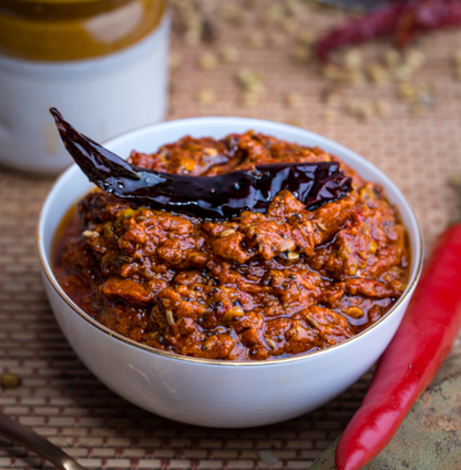 Naturogin Chinthakaya Redchili Pickle |Tamarind Thokku