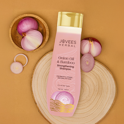 Jovees Jovees Red Onion Oil & Bamboo Strengthening Shampoo