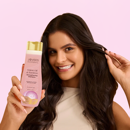 Jovees Jovees Red Onion Oil & Bamboo Strengthening Shampoo