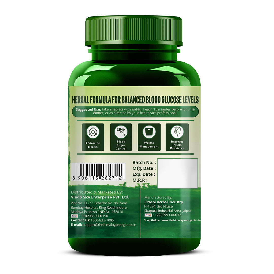 Himalayan Organics Gluco Balance Tablets