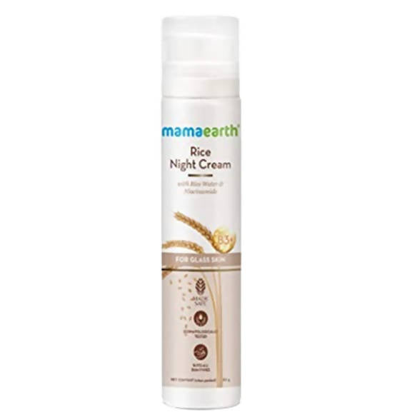 Mamaearth Rice Night Cream With Rice Water and Niacinamide