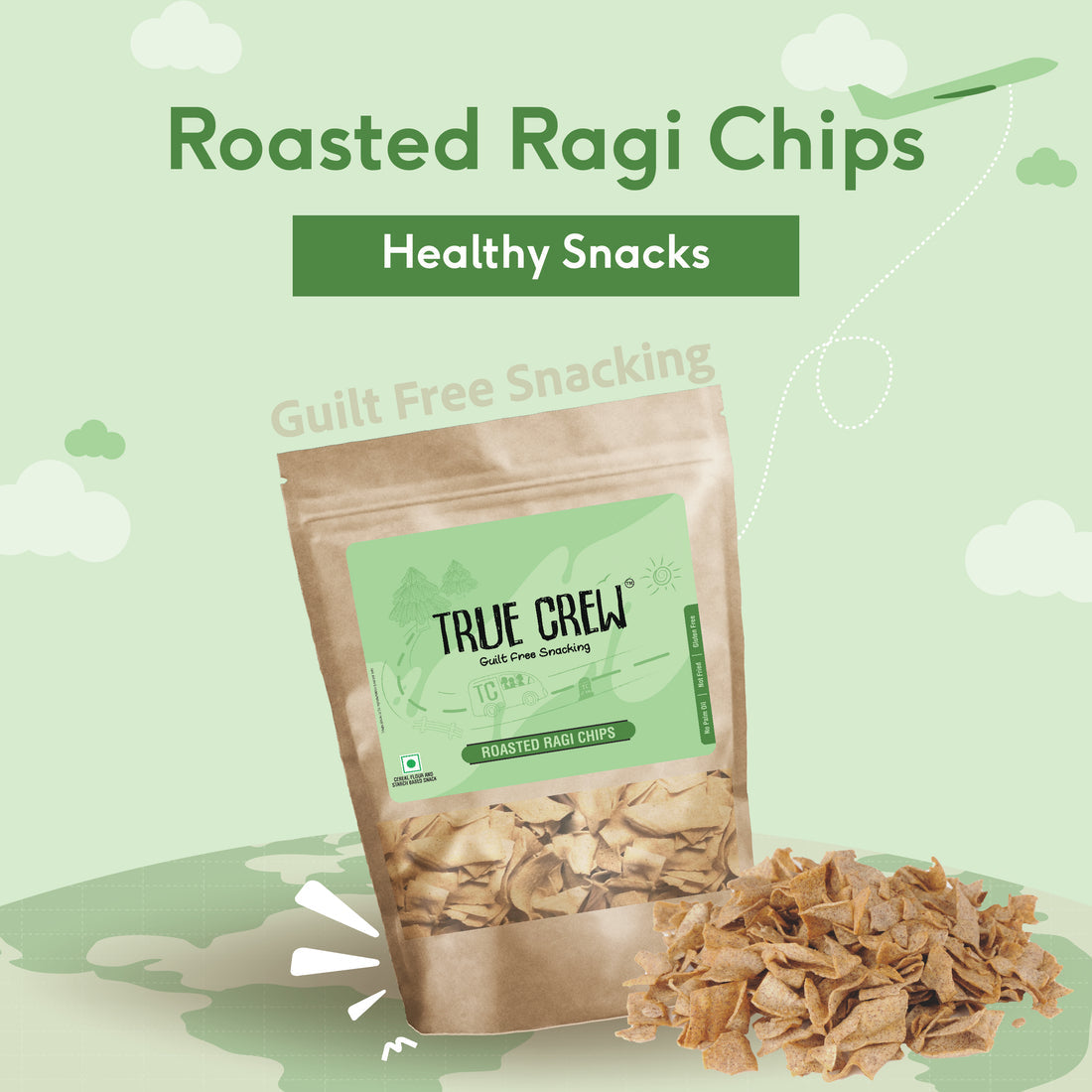 Sri Sri tattva True crew - Ragi chips - PUSHMYCART
