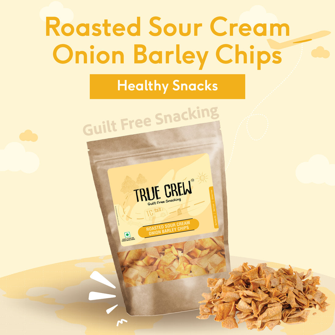 Sri Sri tattva True crew - sour cream onion barlay chips - PUSHMYCART