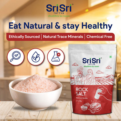 Sri Sri Tattva Rock Salt - Premium Quality
