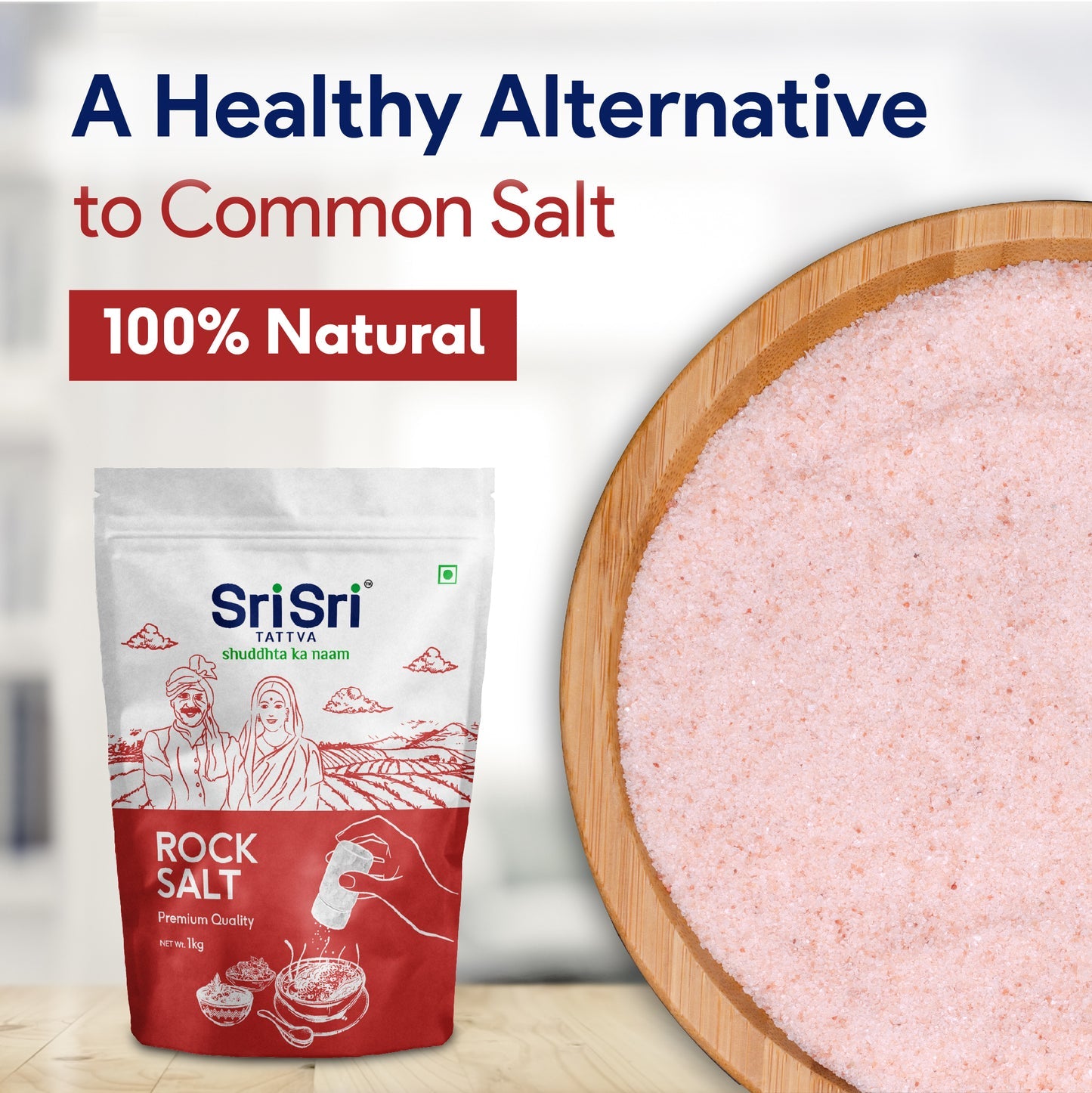Sri Sri Tattva Rock Salt - Premium Quality