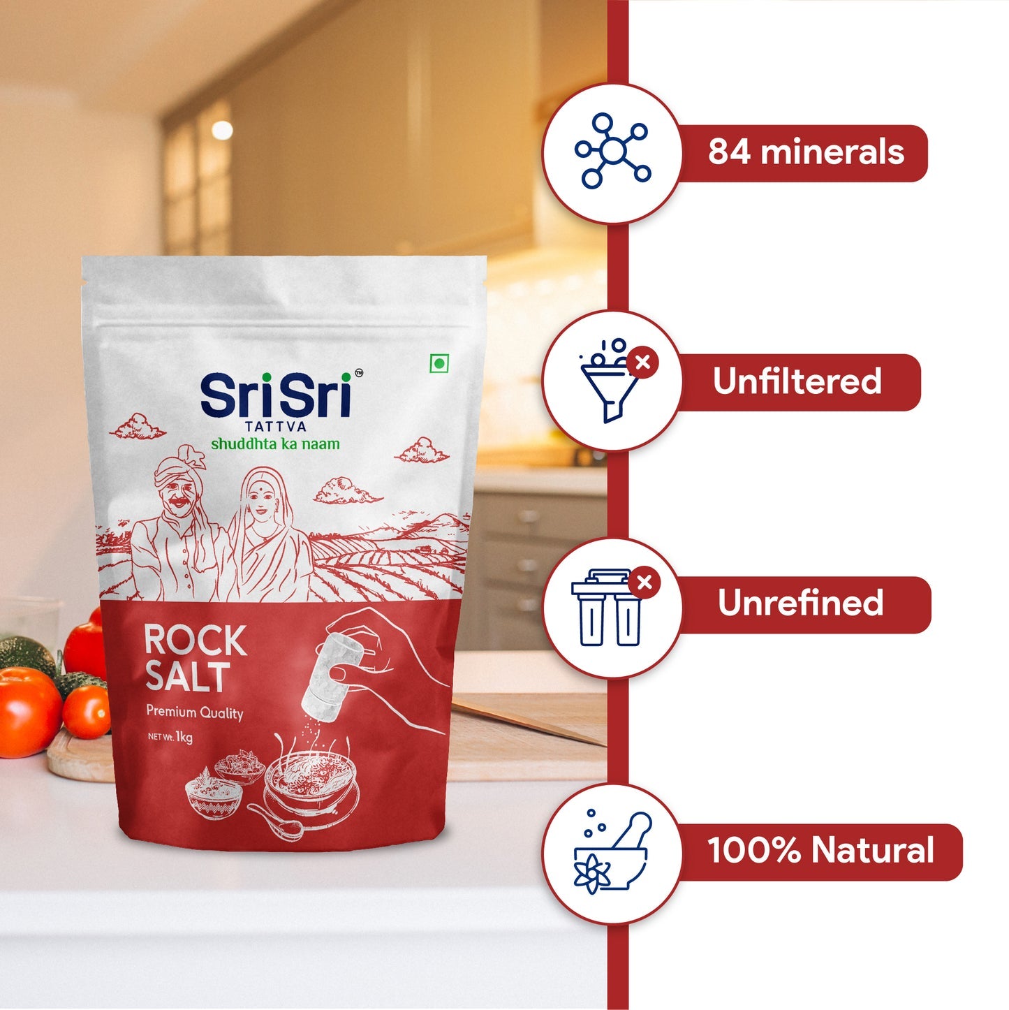 Sri Sri Tattva Rock Salt - Premium Quality