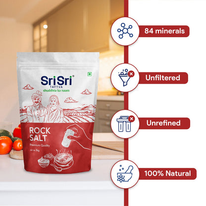 Sri Sri Tattva Rock Salt - Premium Quality