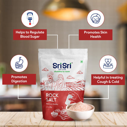 Sri Sri Tattva Rock Salt - Premium Quality