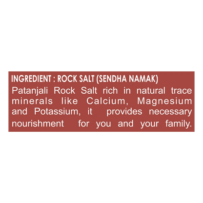 Patanjali Sendha Namak