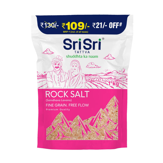Sri Sri Tattva Rock Salt (Saindhava Lavana) Fine Grain