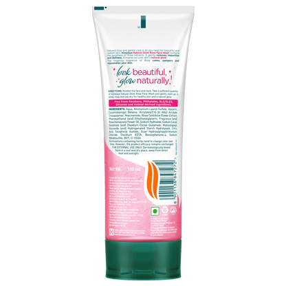 Himalaya Natural Glow Rose Face Wash - PUSHMYCART