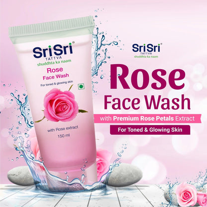 Sri Sri Tattva Rose Face Wash - PUSHMYCART