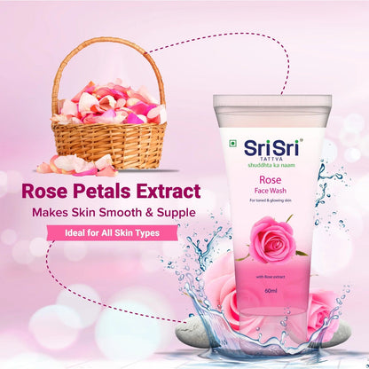 Sri Sri Tattva Rose Face Wash - PUSHMYCART