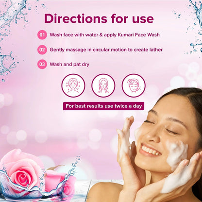 Sri Sri Tattva Rose Face Wash - PUSHMYCART