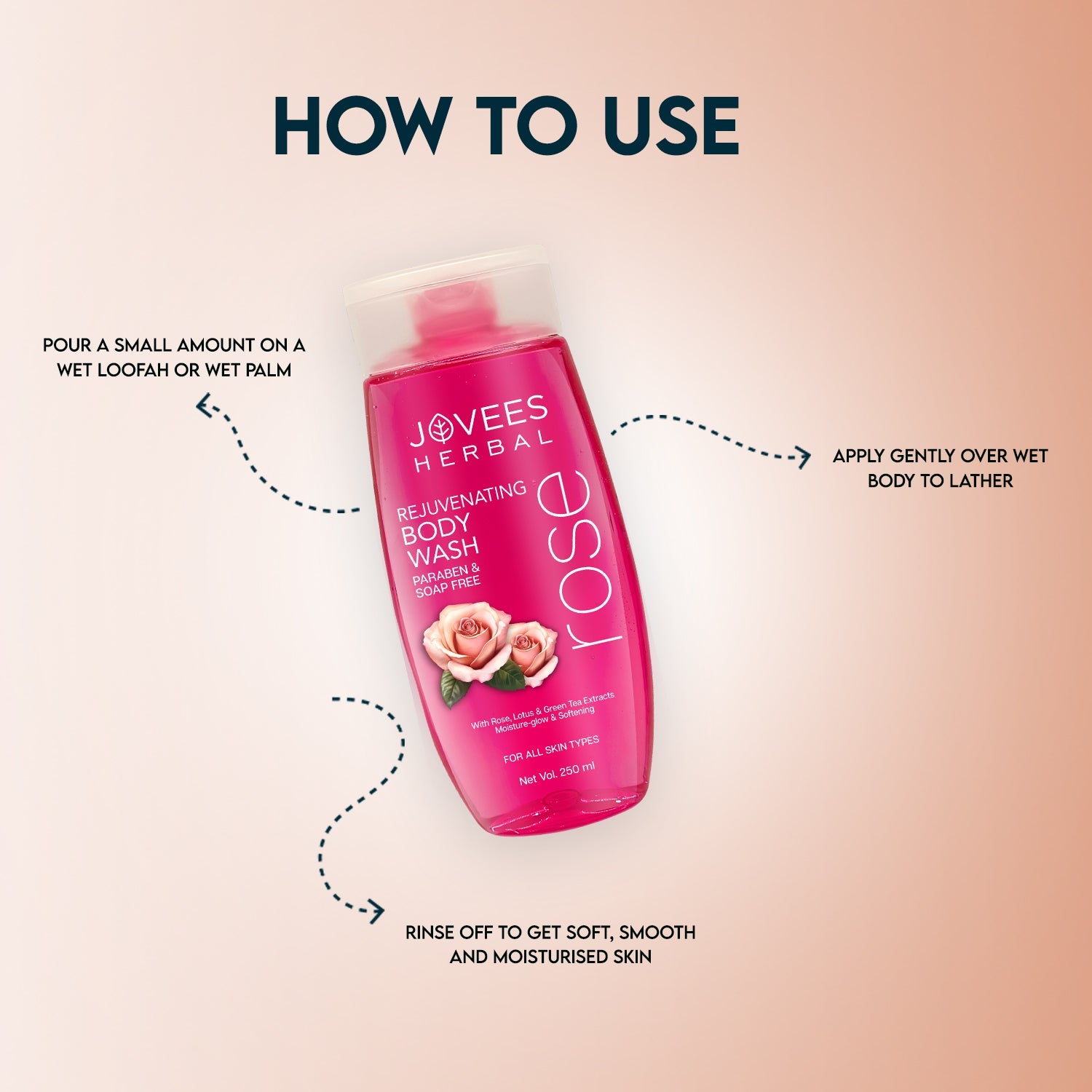 Jovees Rose Body Wash