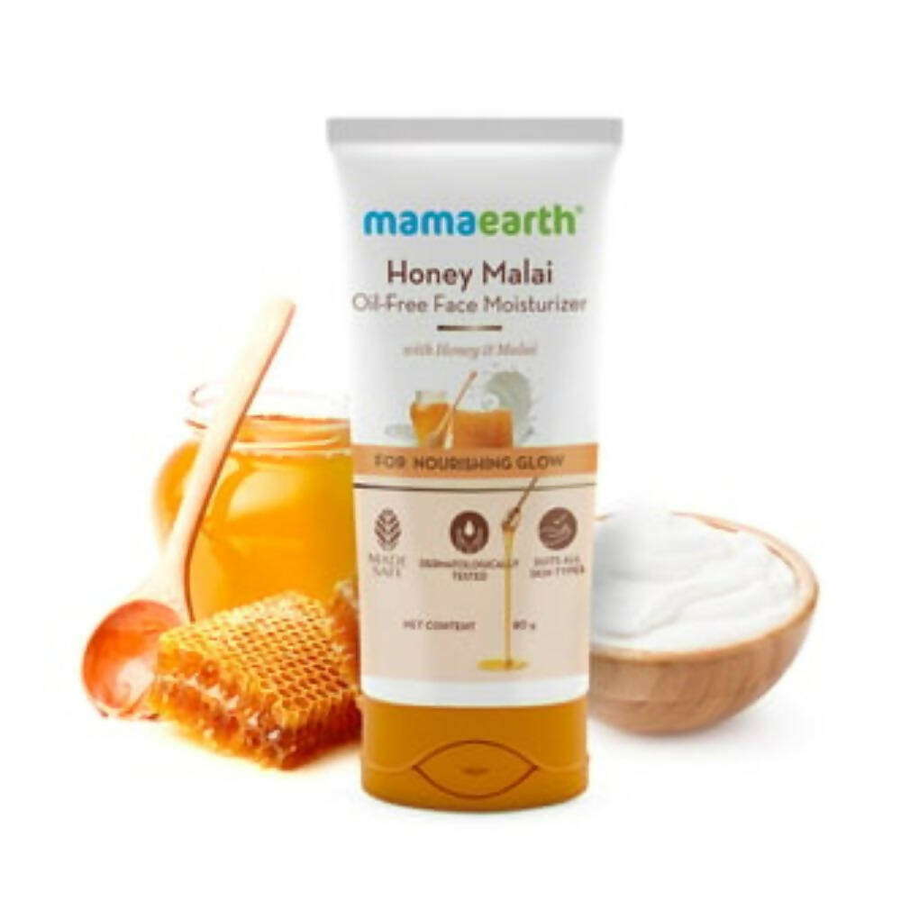 Mamaearth Honey Malai Oil|Free Face Moisturizer