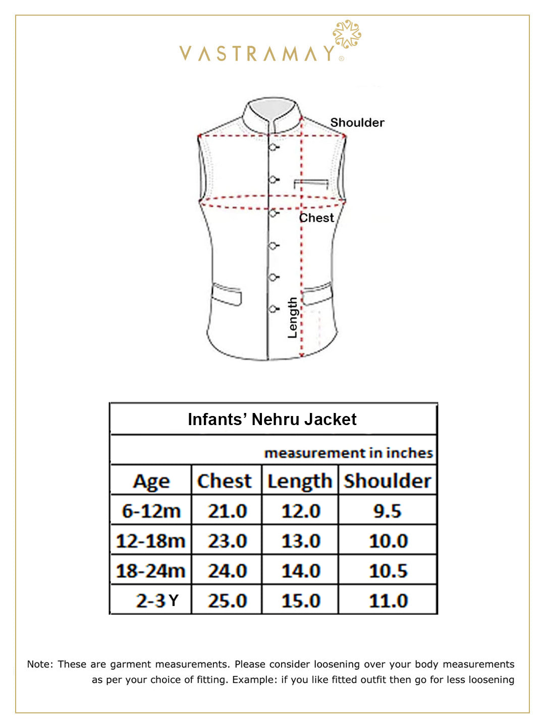 Vastramay SISHU Boy's Green & Gold-Toned Woven Design Slim-Fit Nehru Jacket