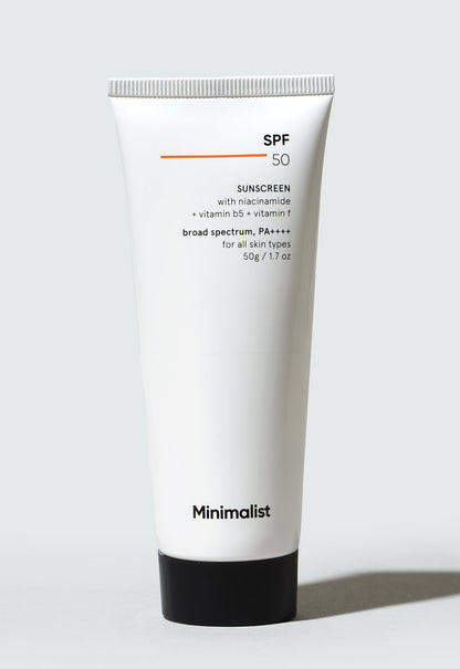Minimalist SPF 50 PA++++ Sunscreen 50 g
