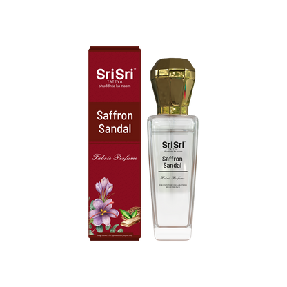 Sri Sri Tattva Saffron Sandal Fabric Perfume