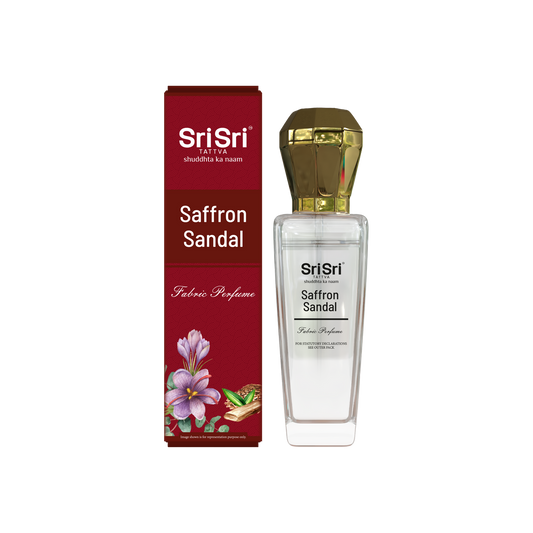 Sri Sri Tattva Saffron Sandal Fabric Perfume