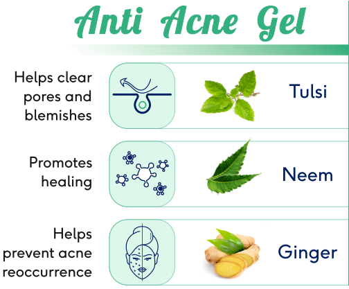 Sri Sri Tattva Anti Acne Gel - Spotless Skin
