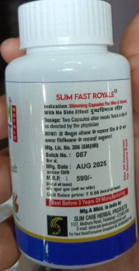Slim Fast Royale Capsules in new improved pack