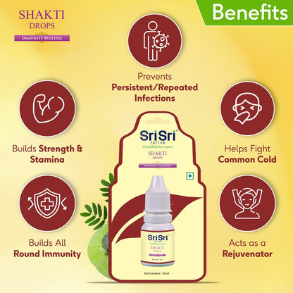 Sri Sri Tattva Shakti Drops 10ml - PUSHMYCART